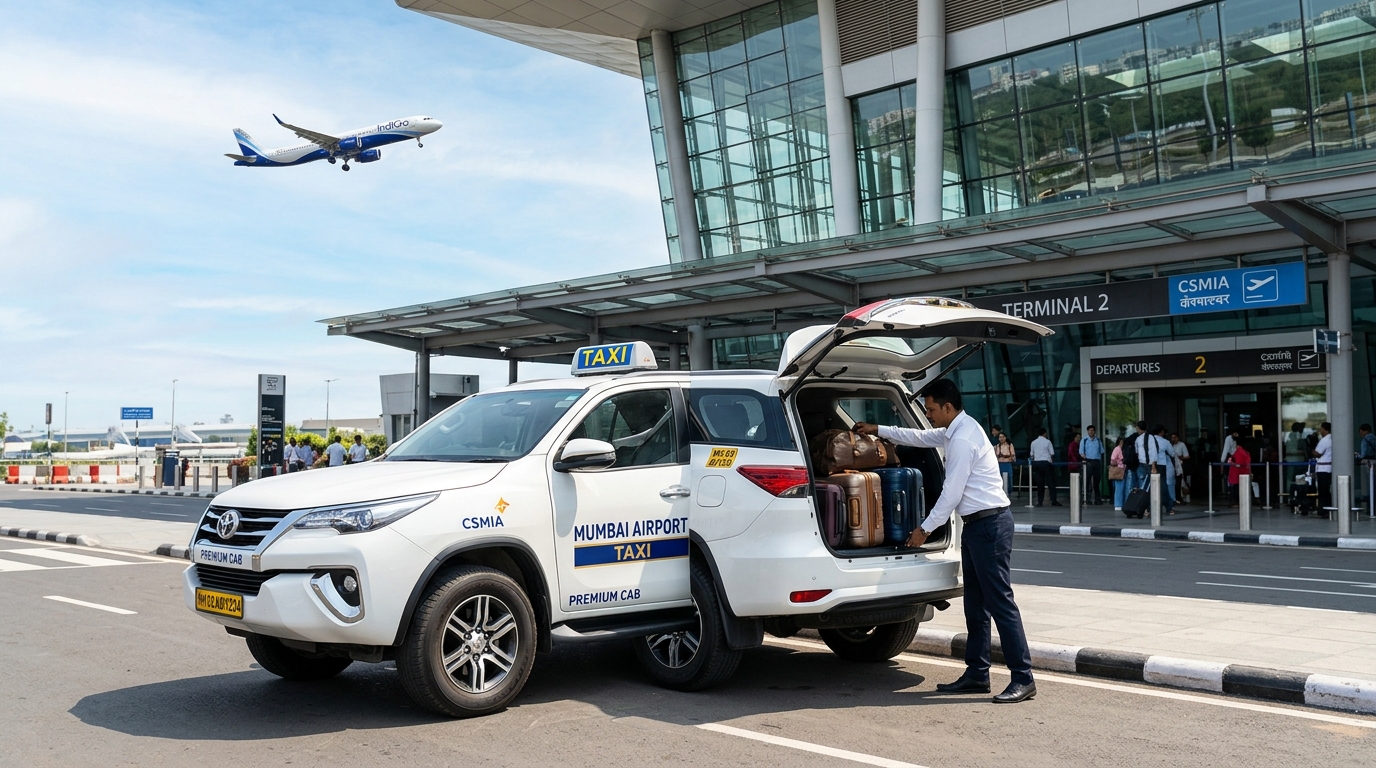 Navi Mumbai to Mumbai Airport Cab